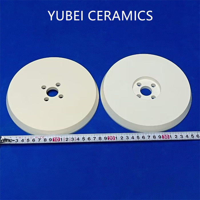 Customized Isostatic Pressing Alumina Ceramic Plates High Temperature 2400MPa